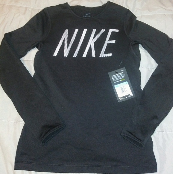 nike pro warm shirt